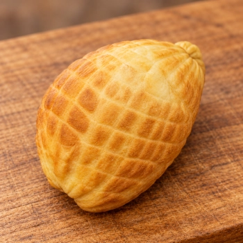Swojski ser podpuszczkowy z kozieradką wędzony 350g